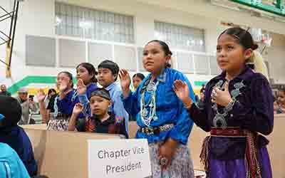 2nd Inauguration for 2025 Spring Term Naat’áanii.