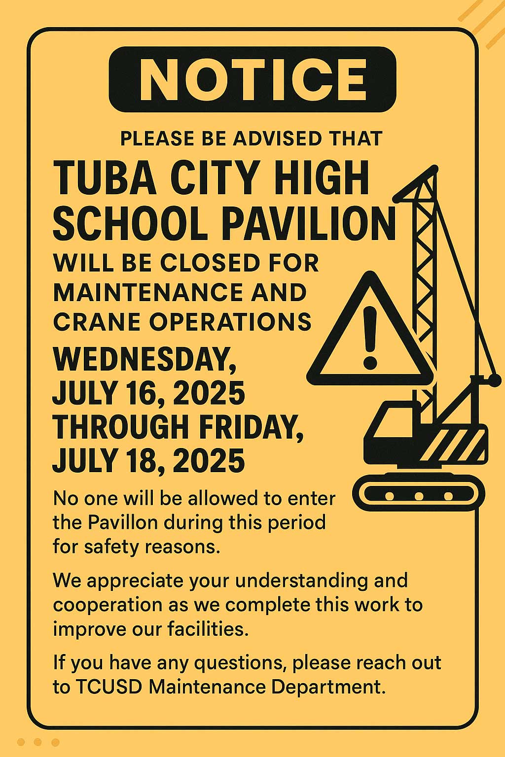 NOTICE-FLYER NOTICE-FLYER