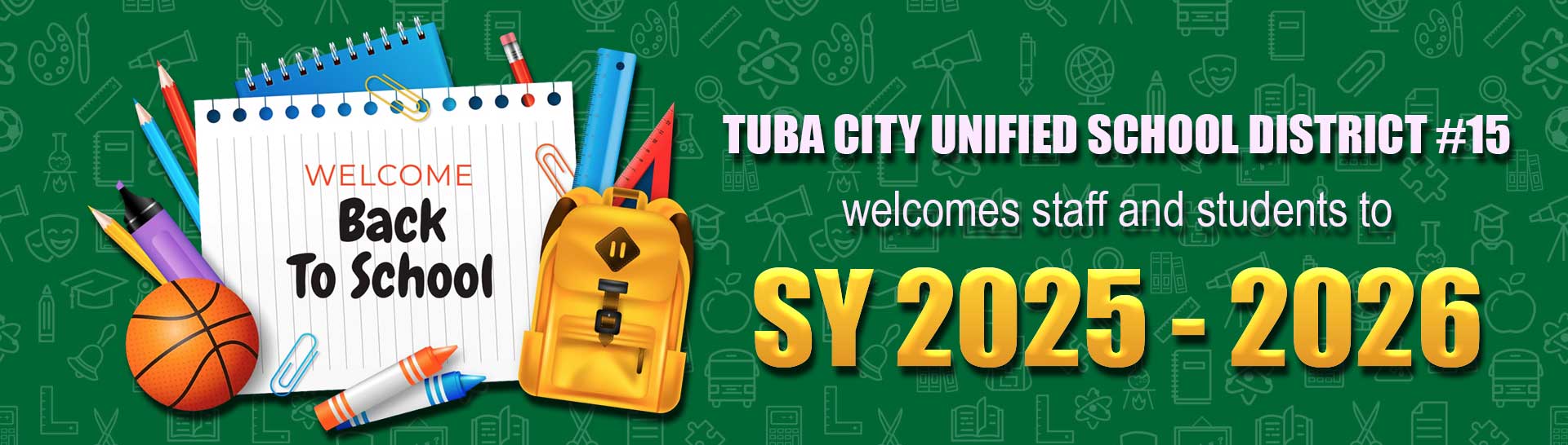 Welcome to SY 2025-2026