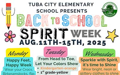 Back to School Spirit Week