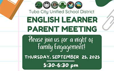 English Learner Parent Meeting
