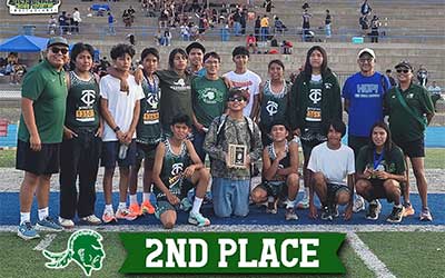 Warriors Place Second