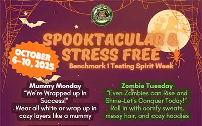 Benchmark Testing 1 Spirit Week