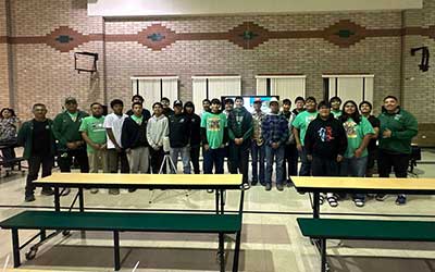 TCHS Football Team Recognition