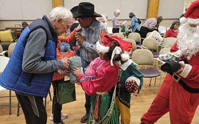 Miss TCES brings carols, gifts and tears of joy to Peaks residents