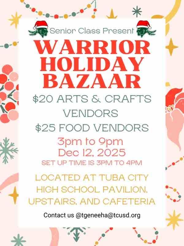 warrior Holiday Bazaar