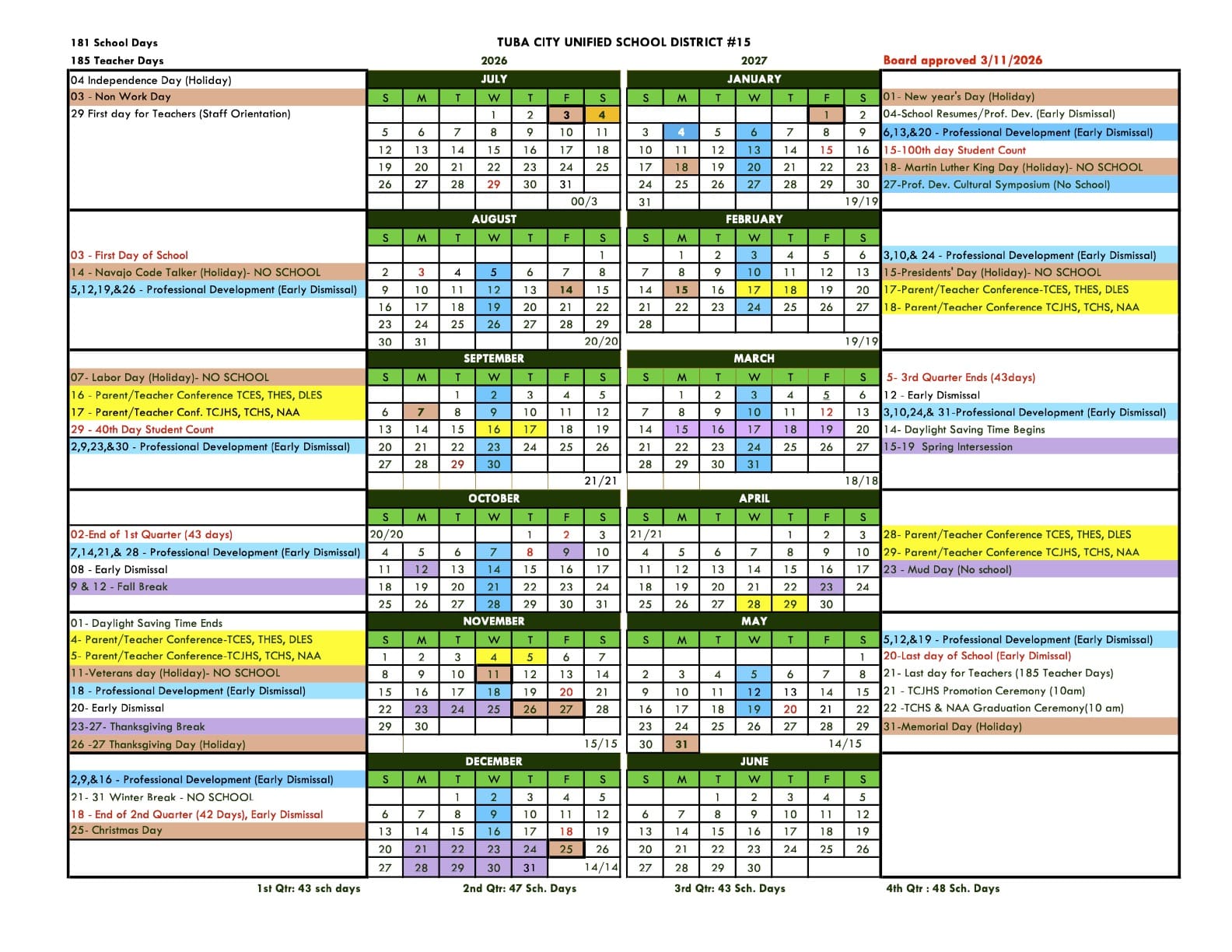 TCES-Feb-Cal-Update
