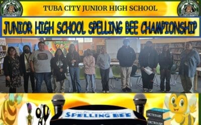 TCJHS Championship Spelling Bee Winners
