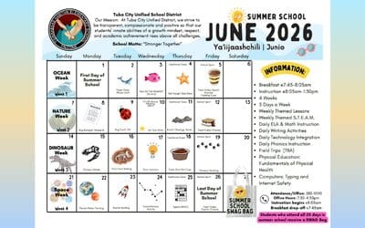 THES June 2026 Calendar